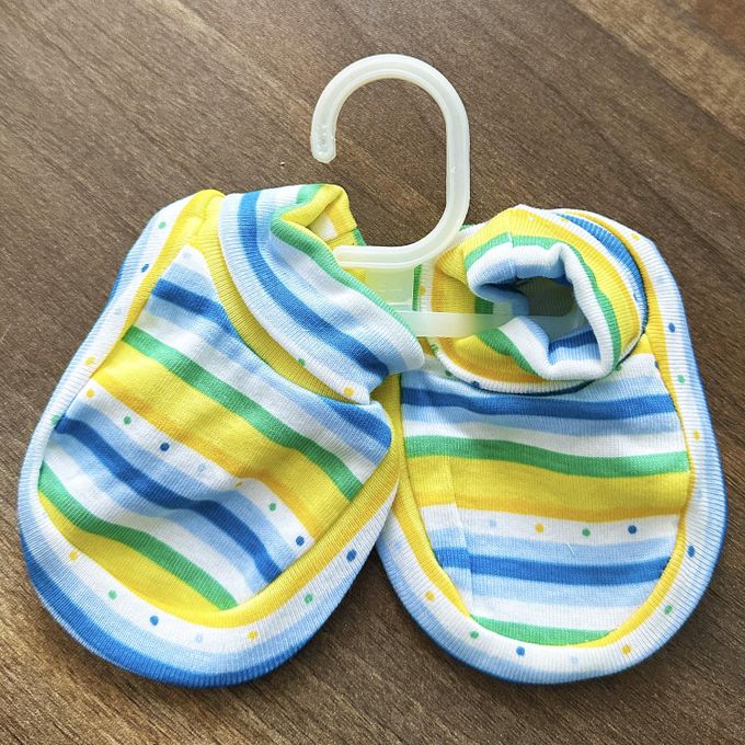 Baby Cotton Booties For Both Girls/Boys Colourful
